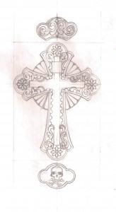 Параманный крест