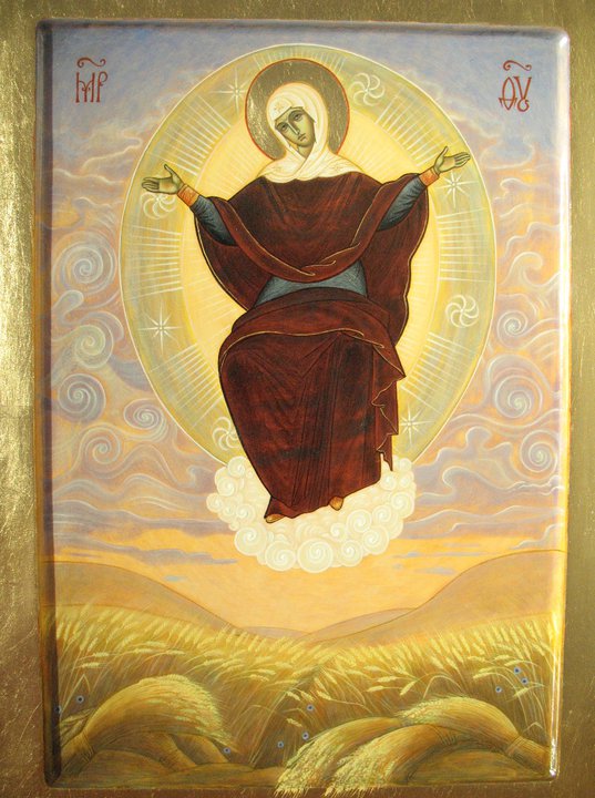 Икона "Богородица Спорительница Хлебов"