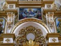 Верхняя часть иконостаса