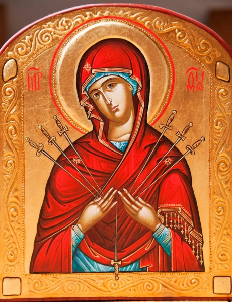 Семистрельная икона Пресвятой Богородицы.
