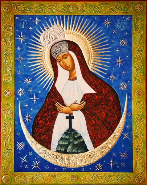 Богородица Остробрамская икона